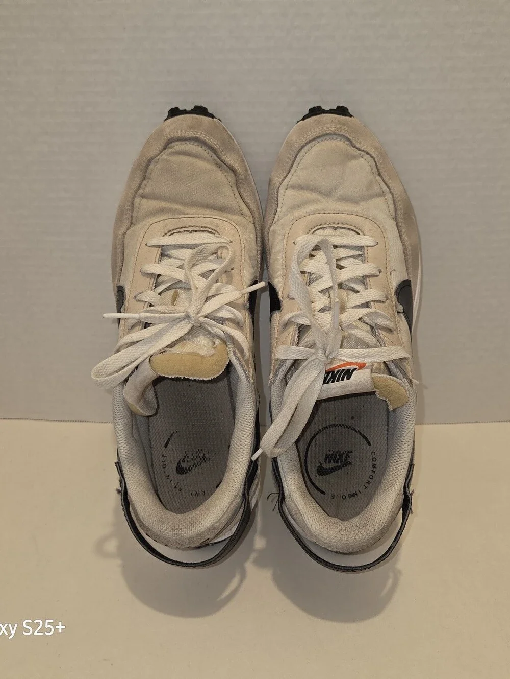 Nike Waffle Debut, Sanddrift-Black, Women’s Size 10, Style DH9523-102